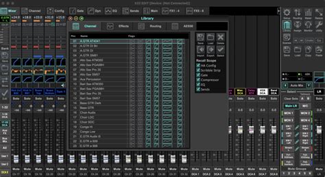 midas m32 preset library download